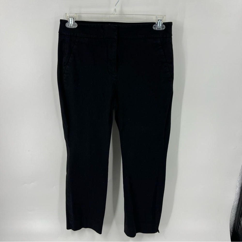 ✅ J. Crew BLACK Remi Pant Pants Crop cropped black 10 style# AV394